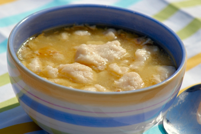 Chicken & Dumplings Around the Campfire | Daily Dish Recipes