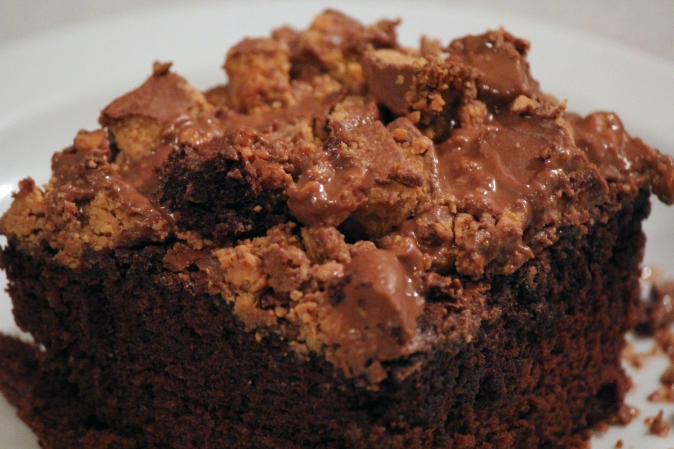 peanut butter and brownies