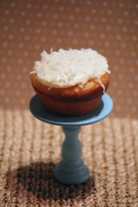 coconut cream cupcake