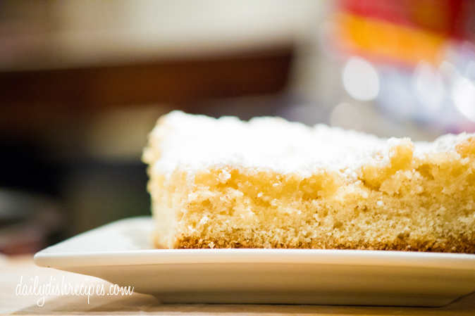 Eggnog Gooey Butter Cake Recipe from A TASTE OF HOME: ST. LOUIS FAVORITES #WUHomeCooked #Paid