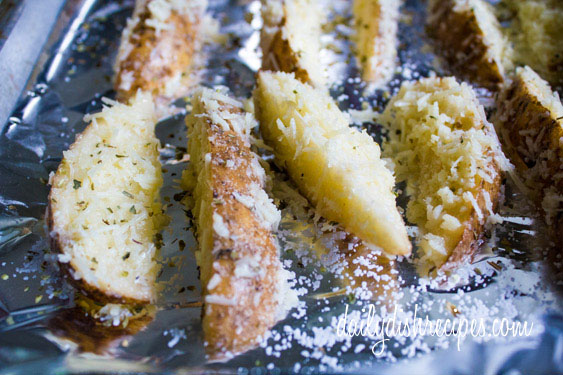 Garlic Parmesan Oregano Oven Fries