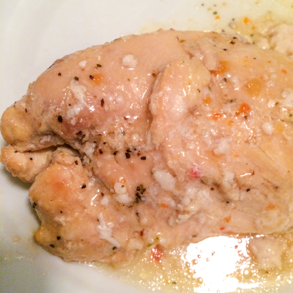 Italian crockpot chicken - two ingredient recipes main