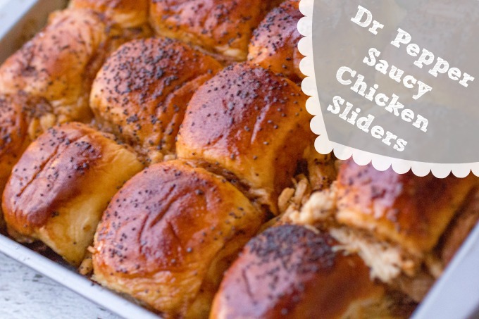 One of a Kind Dr Pepper Saucy Chicken Sliders #PassThePepper #CollectiveBias #ad