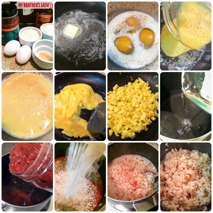 Fire Roasted Salsa, Rice and Egg Breakfast Bowl #MyBrothersSalsa @SamsClub #Ad
