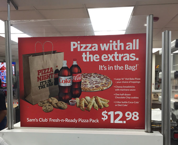 Meal Planning Made Easy With Sam's Club Family Pizza Combo #FamilyPizzaCombo #ad @SamsClub